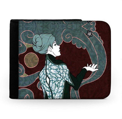

Snoogg Men Multicolor Canvas Wallet(6 Card Slots), Multi