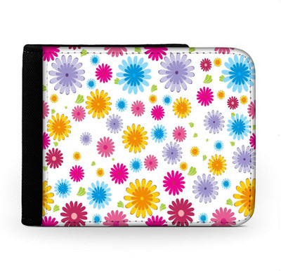 

Snoogg Men Multicolor Canvas Wallet(6 Card Slots), Multi