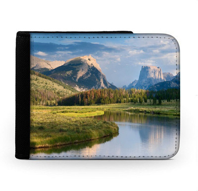 

Snoogg Men Multicolor Canvas Wallet(6 Card Slots), Multi
