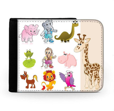 

Snoogg Men Multicolor Canvas Wallet(6 Card Slots), Multi
