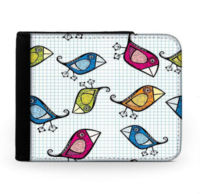 

Snoogg Men Multicolor Canvas Wallet(6 Card Slots), Multi