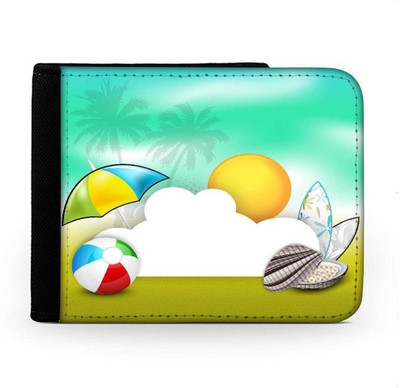 

Snoogg Men Multicolor Canvas Wallet(6 Card Slots), Multi