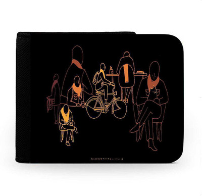 

Snoogg Men Multicolor Canvas Wallet(6 Card Slots), Multi