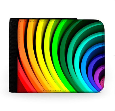 

Snoogg Men Multicolor Canvas Wallet(6 Card Slots), Multi