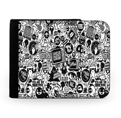 

Snoogg Men Multicolor Canvas Wallet(6 Card Slots), Multi