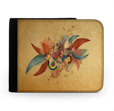 

Snoogg Men Multicolor Canvas Wallet(6 Card Slots), Multi