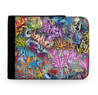 

Snoogg Men Multicolor Canvas Wallet(6 Card Slots), Multi