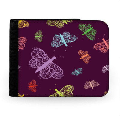 

Snoogg Men Multicolor Canvas Wallet(6 Card Slots), Multi
