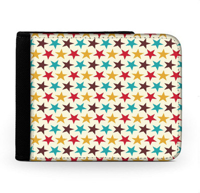 

Snoogg Men Multicolor Canvas Wallet(6 Card Slots), Multi