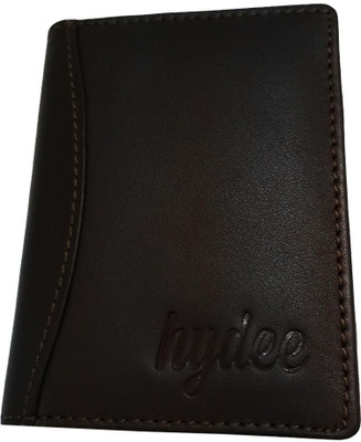 

Hydee Men Brown Genuine Leather Card Holder(8 Card Slots), Br01