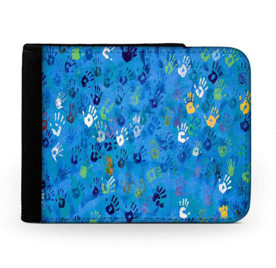 

Snoogg Men Multicolor Canvas Wallet(6 Card Slots), Multi