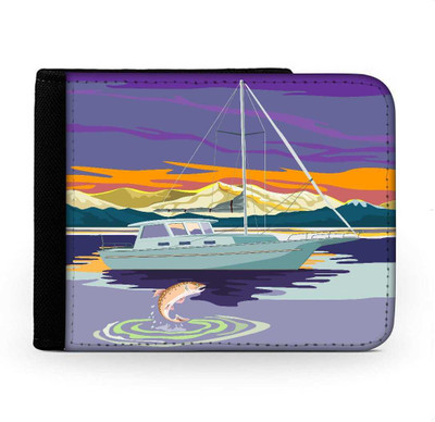 

Snoogg Men Multicolor Canvas Wallet(6 Card Slots), Multi