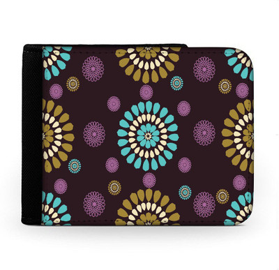 

Snoogg Men Multicolor Canvas Wallet(6 Card Slots), Multi