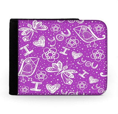 

Snoogg Men Multicolor Canvas Wallet(6 Card Slots), Multi