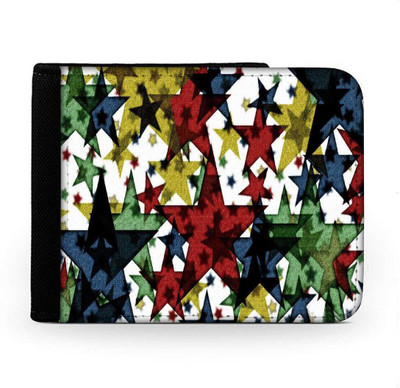 

Snoogg Men Multicolor Canvas Wallet(6 Card Slots), Multi