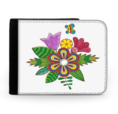 

Snoogg Men Multicolor Canvas Wallet(6 Card Slots), Multi
