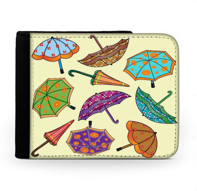

Snoogg Men Multicolor Canvas Wallet(6 Card Slots), Multi