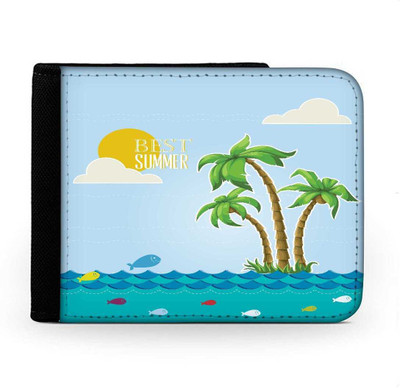 

Snoogg Men Multicolor Canvas Wallet(6 Card Slots), Multi