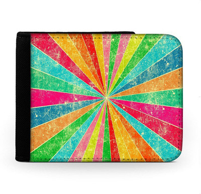 

Snoogg Men Multicolor Canvas Wallet(6 Card Slots), Multi