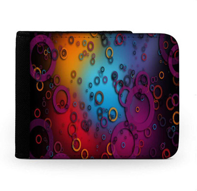 

Snoogg Men Multicolor Canvas Wallet(6 Card Slots), Multi