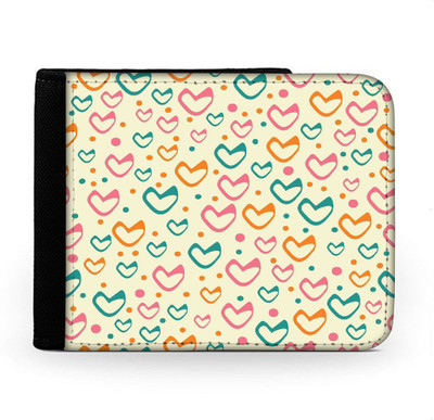 

Snoogg Men Multicolor Canvas Wallet(6 Card Slots), Multi
