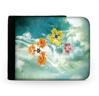 

Snoogg Men Multicolor Canvas Wallet(6 Card Slots), Multi