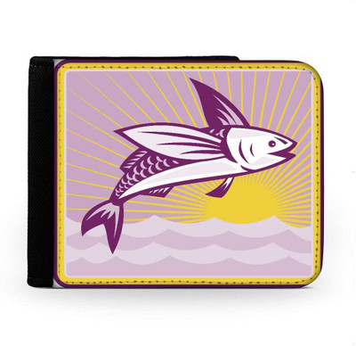 

Snoogg Men Multicolor Canvas Wallet(6 Card Slots), Multi