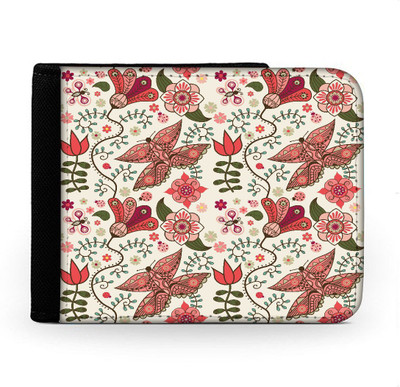

Snoogg Men Multicolor Canvas Wallet(6 Card Slots), Multi