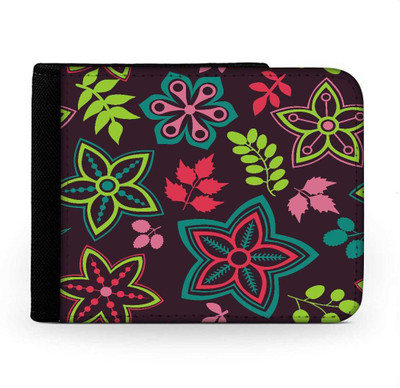 

Snoogg Men Multicolor Canvas Wallet(6 Card Slots), Multi