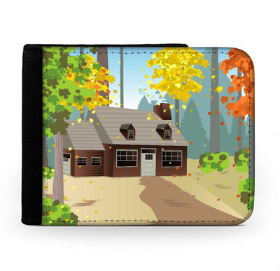 

Snoogg Men Multicolor Canvas Wallet(6 Card Slots), Multi