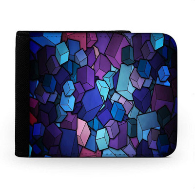 

Snoogg Men Multicolor Canvas Wallet(6 Card Slots), Multi