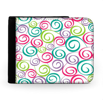 

Snoogg Men Multicolor Canvas Wallet(6 Card Slots), Multi