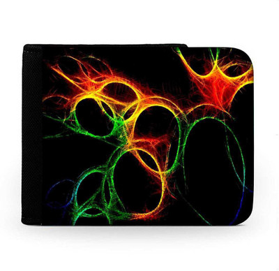 

Snoogg Men Multicolor Canvas Wallet(6 Card Slots), Multi