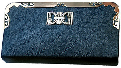 

One Point Collections Women Blue Canvas Wallet(3 Card Slots)