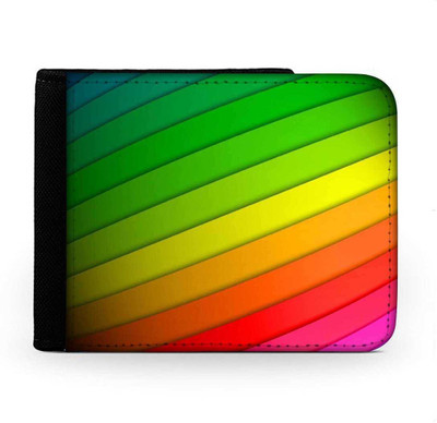 

Snoogg Men Multicolor Canvas Wallet(6 Card Slots), Multi