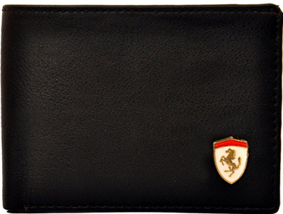 

COST TO COST Men Black Genuine Leather Wallet(14 Card Slots)