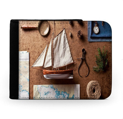 

Snoogg Men Multicolor Canvas Wallet(6 Card Slots), Multi