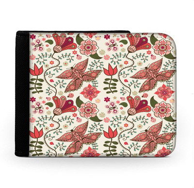 

Snoogg Men Multicolor Canvas Wallet(6 Card Slots), Multi