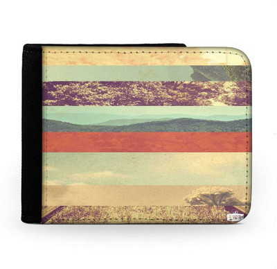 

Snoogg Men Multicolor Canvas Wallet(6 Card Slots), Multi