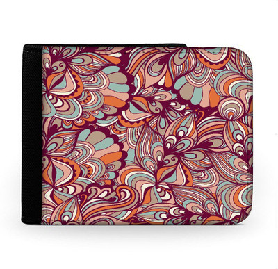 

Snoogg Men Multicolor Canvas Wallet(6 Card Slots), Multi