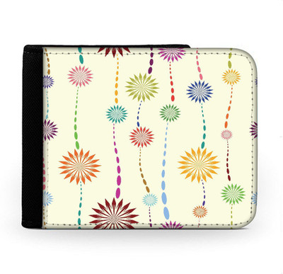 

Snoogg Men Multicolor Canvas Wallet(6 Card Slots), Multi
