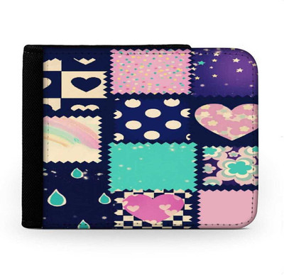 

Snoogg Men Multicolor Canvas Wallet(6 Card Slots), Multi