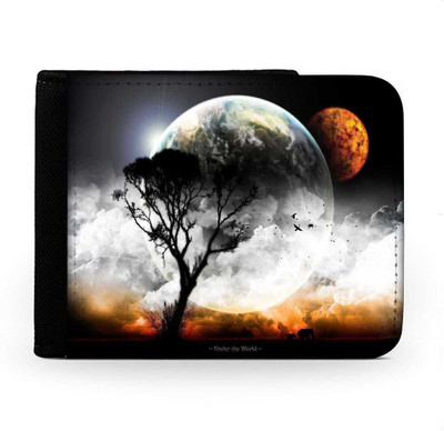 

Snoogg Men Multicolor Canvas Wallet(6 Card Slots), Multi