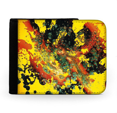 

Snoogg Men Multicolor Canvas Wallet(6 Card Slots), Multi