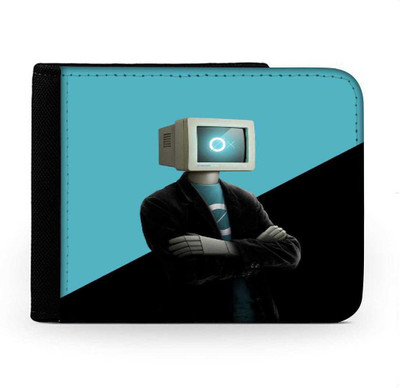 

Snoogg Men Multicolor Canvas Wallet(6 Card Slots), Multi
