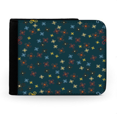 

Snoogg Men Multicolor Canvas Wallet(6 Card Slots), Multi