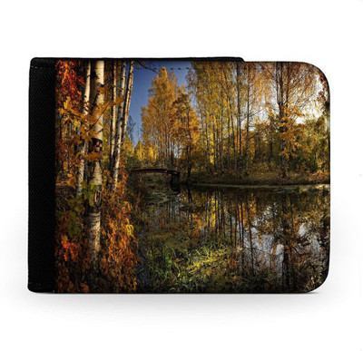 

Snoogg Men Multicolor Canvas Wallet(6 Card Slots), Multi