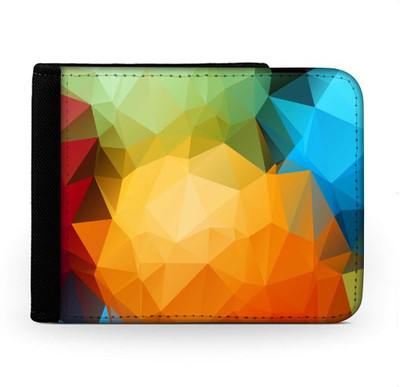 

Snoogg Men Multicolor Canvas Wallet(6 Card Slots), Multi