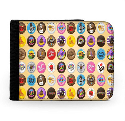 

Snoogg Men Multicolor Canvas Wallet(6 Card Slots), Multi