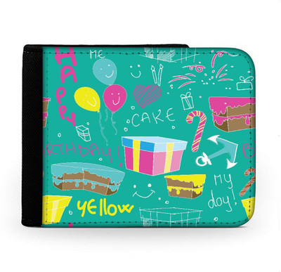 

Snoogg Men Multicolor Canvas Wallet(6 Card Slots), Multi